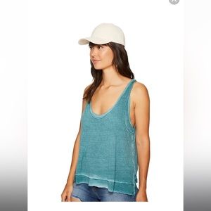 NWOT Free People Karmen Sleeveless Layer Tank Top